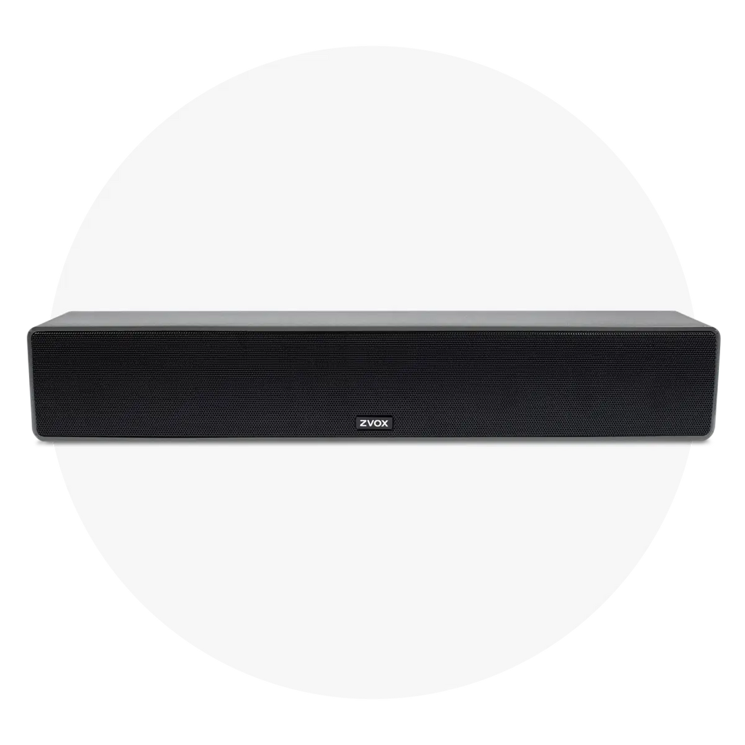 AccuVoice AV157 TV Speaker with 12 Levels of Voice Boost