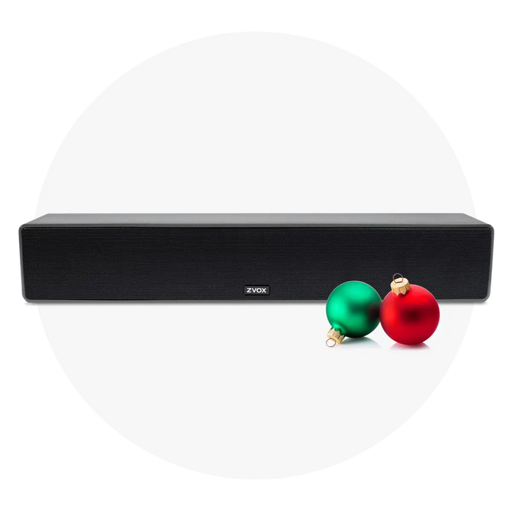 AccuVoice AV157 TV Speaker with Twelve Levels of Voice Boost